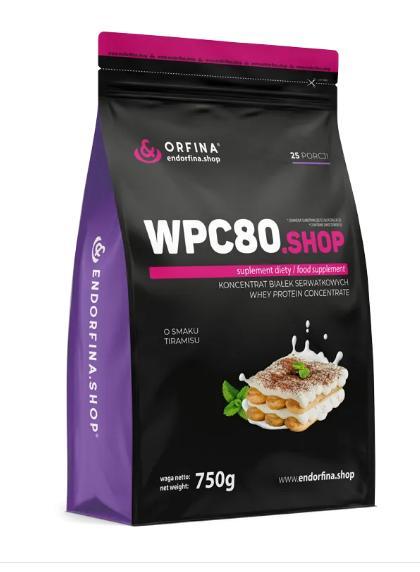Протеїн Endorfina Whey Protein Concentrate WPC80 750 грам Смак : Тірамісу