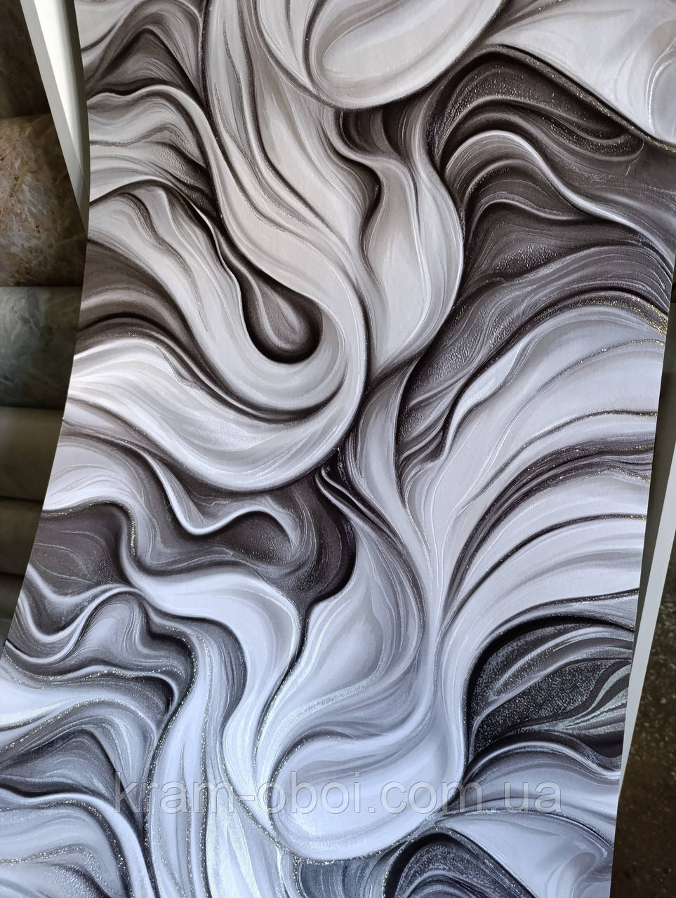 Слов'янські Шпалери КФТП вінілові на паперовій основі супер мийка Expromt 10м*0,53 9В49 5892-10, фото 1