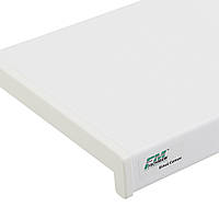 Пластикове підвіконня Fachmann Фахманн Білий Сатин матовий