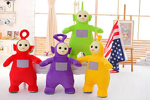 Набір м'яких іграшок Телепузики RESTEQ. Іграшки із мультфільму Teletubbies 4 шт, фото 3
