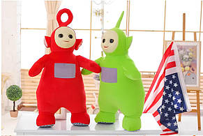 Набір м'яких іграшок Телепузики RESTEQ. Іграшки із мультфільму Teletubbies 4 шт, фото 5