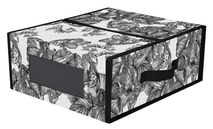 Органайзер IDEA HOME BS-S01 ткан. з/кр Anthracite Flowers 15x38.1x32.5 см