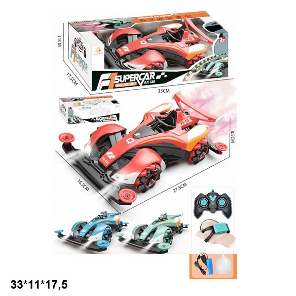 Р.К.Формула-трюкач 168-23B акум.USB.муз.світ.дим.дрифт.3кол.кор.33*11*17,5 /24/