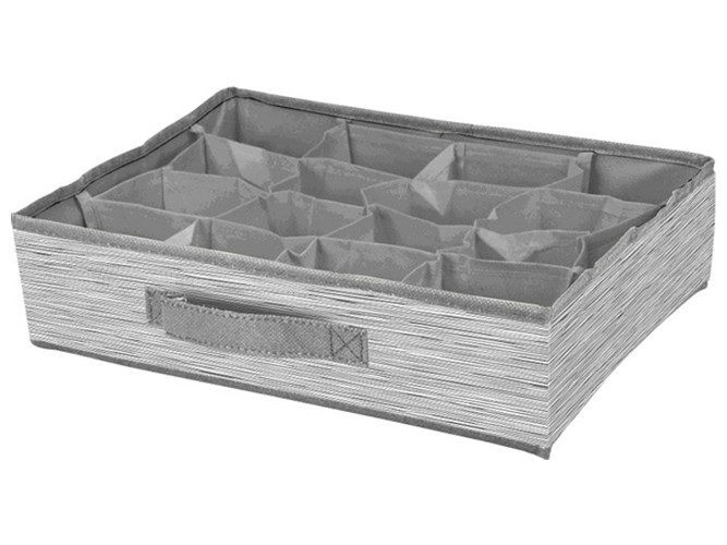 Органайзер IDEA HOME NP-109 ткан. 16ком. Grey 35х27х9 см