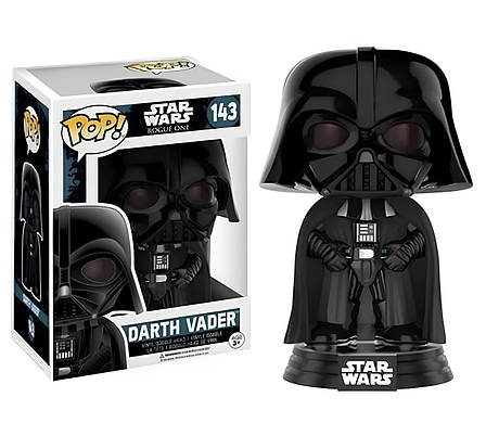 Фігурка Дарт Вейдер. Фанко Поп Дарт Вейдер. Funko POP Star Wars. Funko POP Darth Vader 143, фото 1