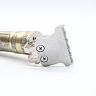 Тример для волосся (4 насадки) + Зарядка для батареї, T9 / Окантовочна машинка / Машинка для стрижки волосся, фото 5