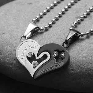 Кулони закохане Серце для двох, фото 1