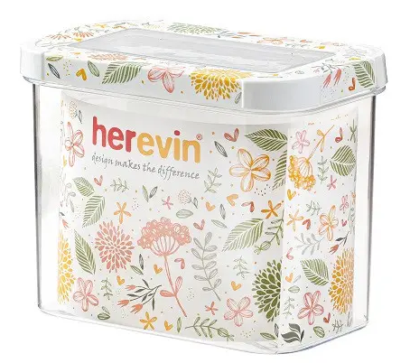 Контейнер пл. HEREVIN Storage Canister-Botanic 1.2 л