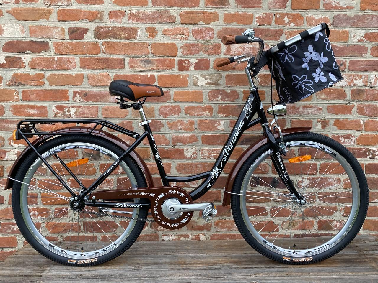 Велосипед Royal 26" VOLUNIYA Рама 17" чорний