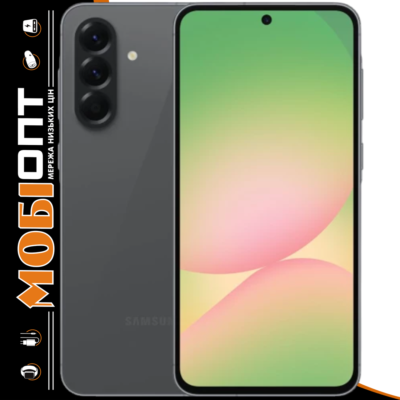 Смартфон Samsung Galaxy A56 5G 8/128GB Awesome Graphite (SM-A566BZKAEUC) UA UCRF