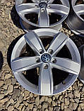 Диски 5.112 r16 6j et43 dia57.1 Volkswagen T-roc/Passat b6/b7/b8/Touran/Golf/Caddy, фото 3