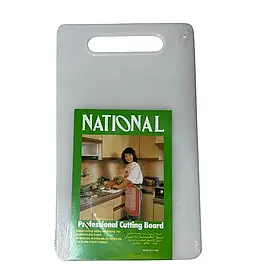 Дошка обробна Helios "Національ" пластикова біла 330х200х5мм харчова 7122