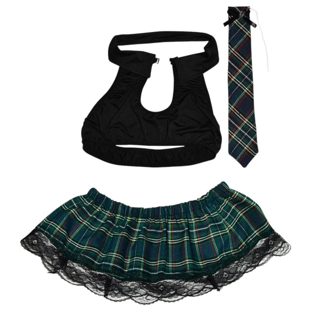 Костюм рольовий Школярка жіноча для сексу великого розміру