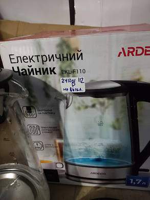 Електричний чайник Ardesto EKL-F110 No 241201112, фото 4