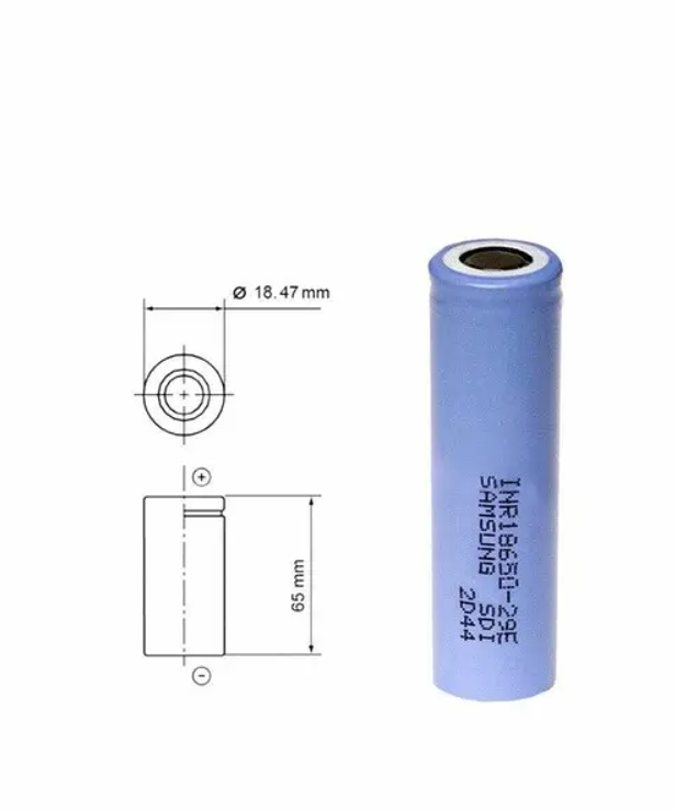 Акумулятор Li-ion 18650 2900 mAh з захистом, фото 1