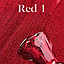 Saga Professional LOVE RED 01 червоний гель лак з дрібним шимером, фото 6