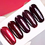 Марсала гель лакSaga Professional LOVE RED 03 бордовий гель лак, вишневий, фото 5
