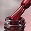 Saga Professional LOVE RED 01 червоний гель лак з дрібним шимером, фото 3