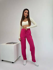 Стильні яскраві молодіжні жіночі спортивні штани "Carter"-розмір: S,M,L,XL