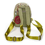 Жіночий рюкзак -сумка, натуральна шкіра Alex Rai 17*23*13, фото 2