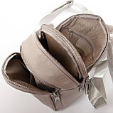 Жіночий рюкзак -сумка, натуральна шкіра Alex Rai 17*23*13, фото 2