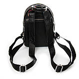 Жіночий рюкзак -сумка, натуральна шкіра Alex Rai 17*23*13, фото 2