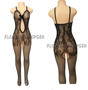 Еротична білизна боді з панчохами мереживна, фото 1