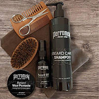 Набор средств по уходу за бородой PerfomeN (шампунь+воск+масло для бороды)
