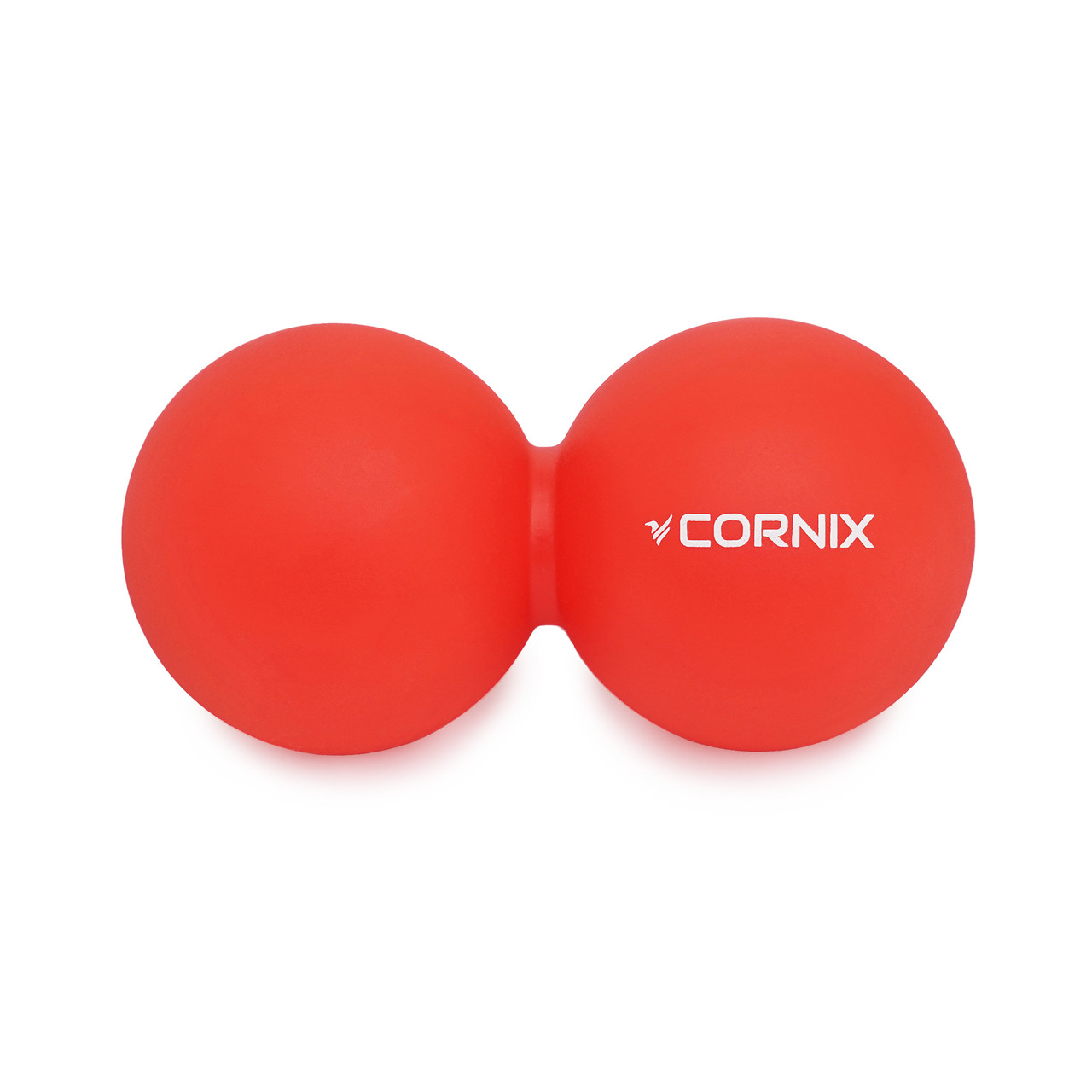 Масажний м'яч Cornix Lacrosse DuoBall 6.3 x 12.6 см XR-0112 Red