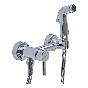 Настінний змішувач з гігієнічним душем ZERIX LR5398-6 (ZX4736)