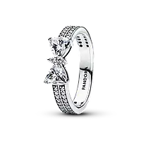 Срібна каблучка Pandora «Блискучий бант» 193552C01 16 мм