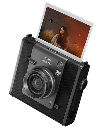 Камера миттєвого друку Fuji Instax Wide EVO BLACK, фото 1