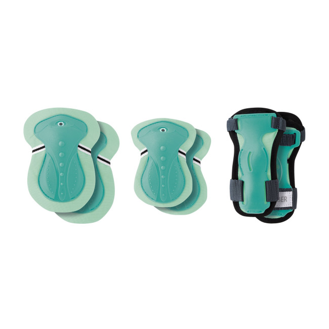Комплект захисний дитячий GLOBBER, м'ятний, для дитини 25-50кг (541-206)