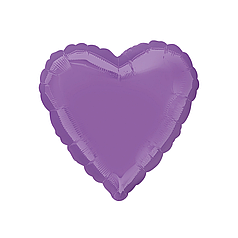 18" ANAGRAM-АН 044 СЕРЦЕ Металік Темно-лавандове | Spring Lilac | 22456