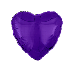 18" ANAGRAM-АН 048 СЕРЦЕ Металік Фіолетове | Purple | 10597
