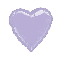 18" ANAGRAM-АН 038 СЕРЦЕ Металік Лілове | Pearl Pastel Lilac | 10571