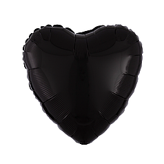 18" ANAGRAM-АН 065 СЕРЦЕ Пастель Чорне | Black | 00683