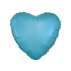 18" ANAGRAM-АН 061 СЕРЦЕ Пастель Карибська Блакить | Caribbean Blue | 23018