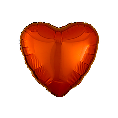 18" ANAGRAM-АН 052 СЕРЦЕ Металік Помаранчеве | Orange | 11563