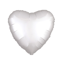 18" ANAGRAM-АН 112 СЕРЦЕ Сатин Біле | White | 38590