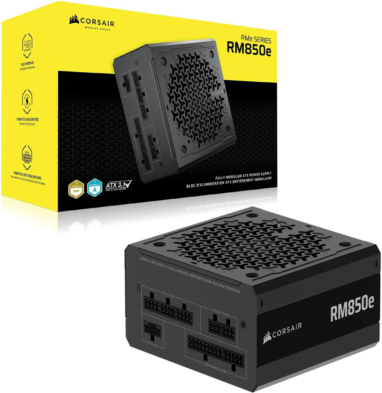 Блок живлення Corsair RM850e 2025 850W 80+ Gold , Гарантія, фото 1