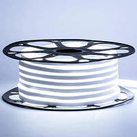 Неонова стрічка SMD 2835 7W 120 д.м. IP65 220В 8х16мм білий холодний (ціна 1 м) 53