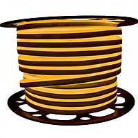 Світлодіодний неон SMD 2835 10W 120 д.м. IP68 220В 8х16мм жовтий (цена 1м)