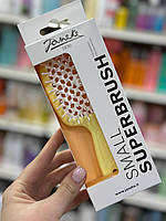 Щітка для волосся Superbrush Small Janeke жовта з білою серединкою