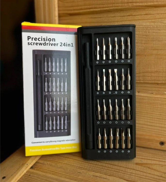 Універсальний мінінабір викруток 24 в 1 з магнітними бітами DIY Precision AND Лучшая цена