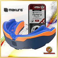 Капа боксерська для боксу ММА та єдиноборств MAKURA Tephra доросла 11+ з антимікробним футляром