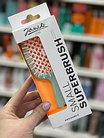 Щітка для волосся Superbrush Small Janeke бірюзова з білою серединкою