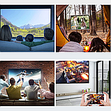 Міні-проектор YG300 Мультимедійний портативний домашній проектор Домашній міні-кінотеатр, фото 9