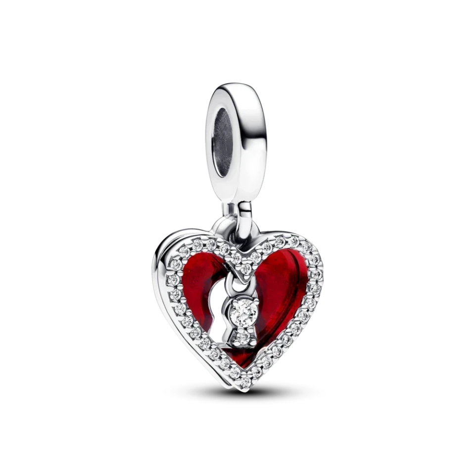 Срібна намистина Pandora «Моя любов — твоя» 793119C01, фото 1
