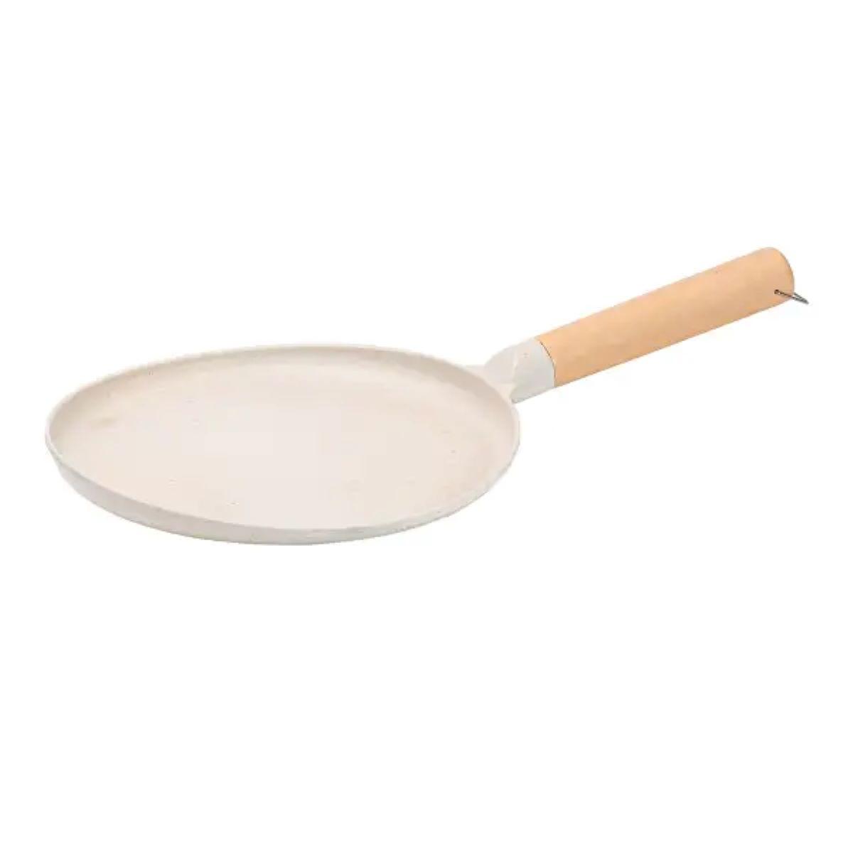 Сковорода для млинців Ø 23.5 см кругла бежева HP39579W, фото 1